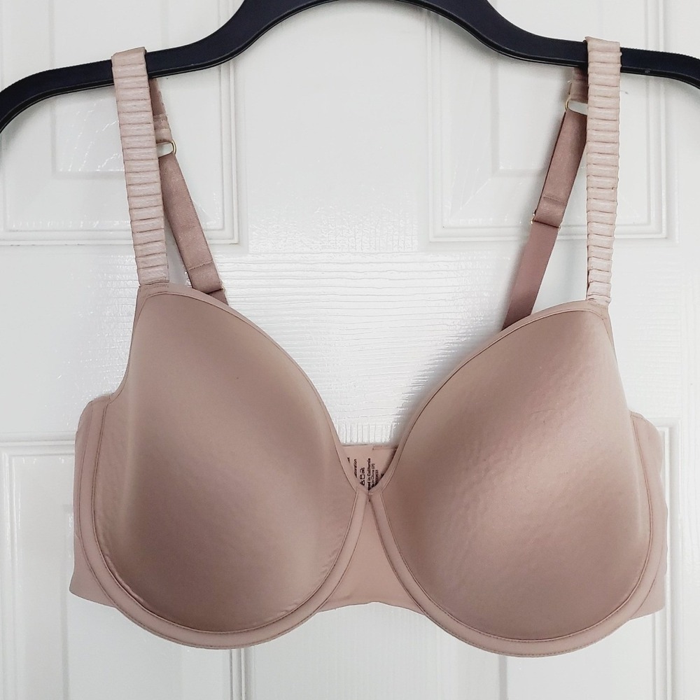 ThirdLove 24/7 Classic T-Shirt Bra Nude Underwire Memory Foam Comfort 36E